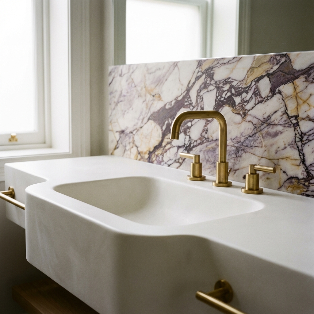 Materialguide: Von Mineralwerkstoff bis Messing